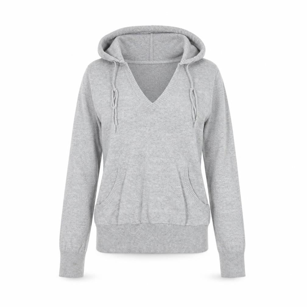 Soul Cal Women’s Grey Pullover Hoodie, Size 12