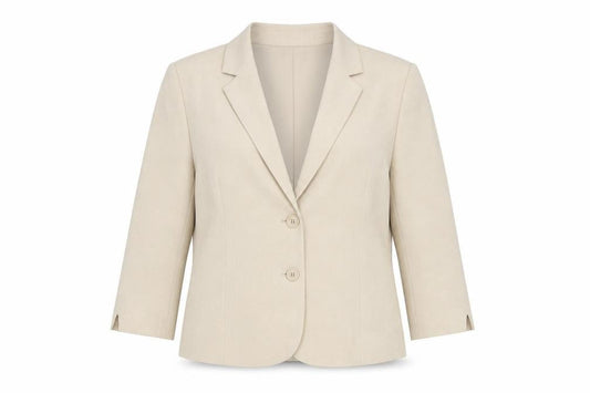 Eastex Women Beige Suit Jacket Size 16