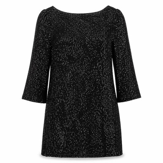River Island Black Sequined Women's Dress Size 18