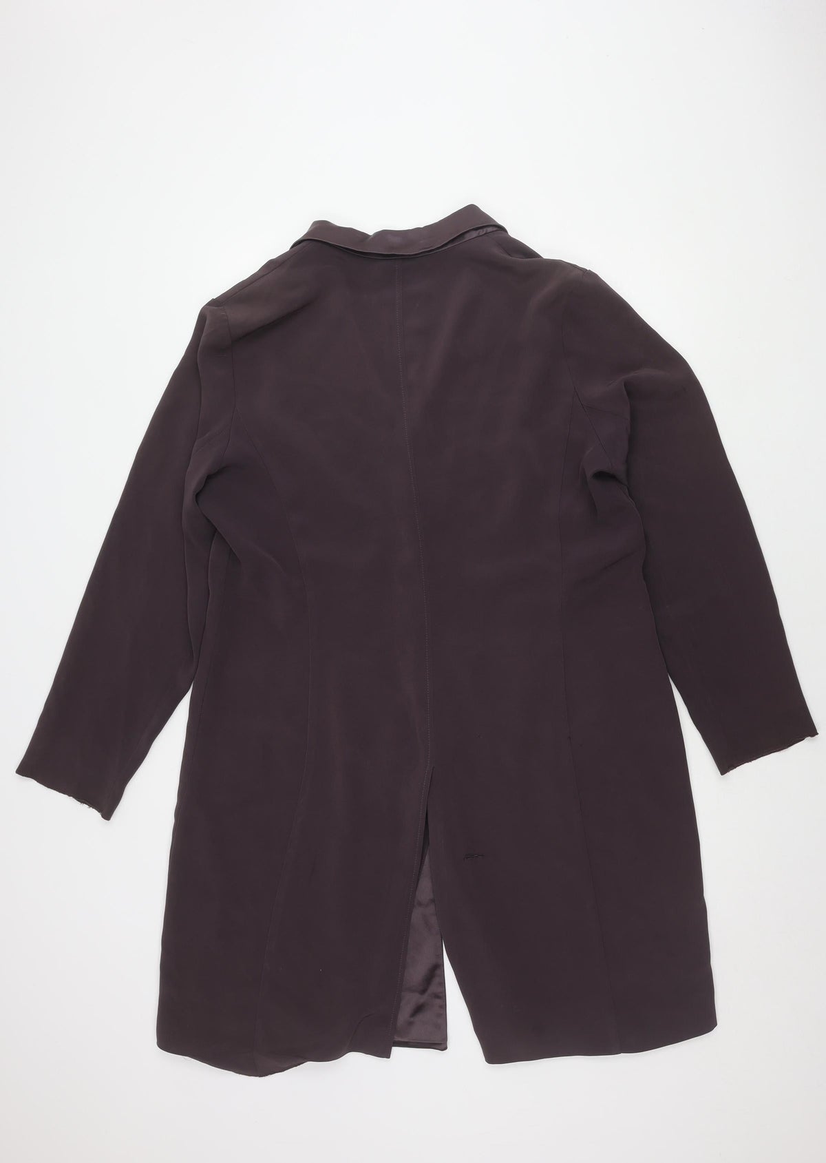 Libra Women's Purple Long Sleeve Button Coat