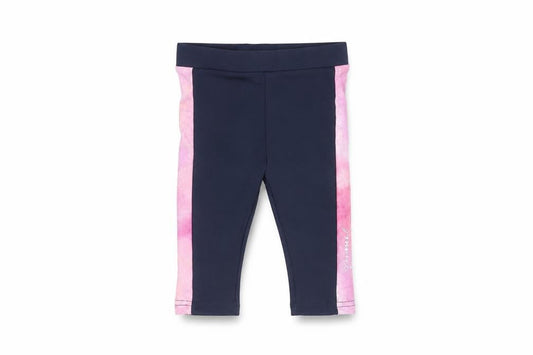 Sonneti Unisex Baby Leggings, Blue Pink, 6-9 Months, Stretch