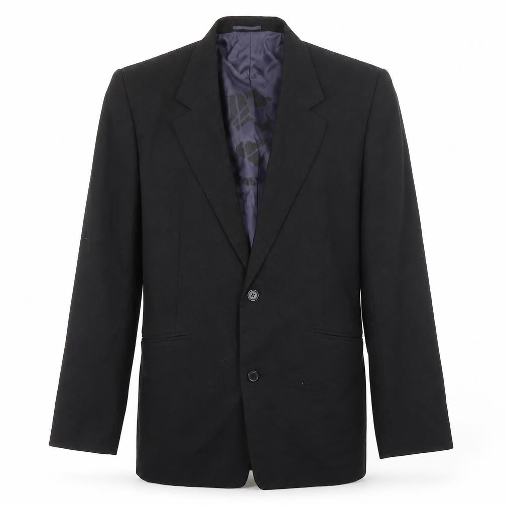 st-martins Men's Black Blazer, L, Formal Jacket
