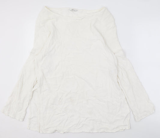 Marks and Spencer Women's White Blouse Size 12