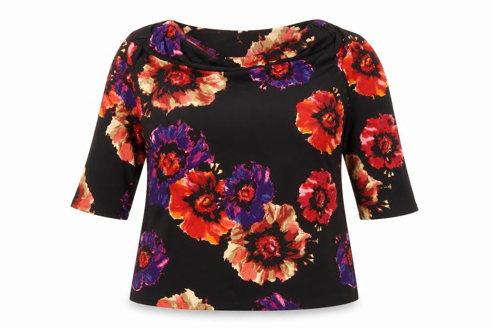 East Women's Multicoloured Floral Blouse Size 18