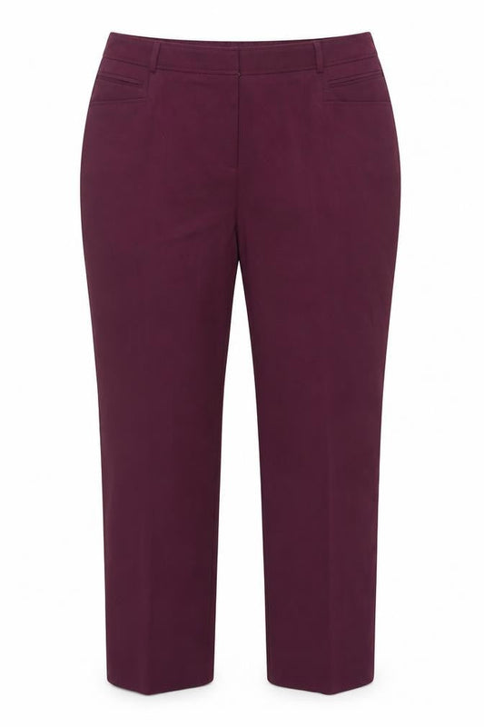 Capsule Women's Purple Trousers UK 18 Regular
