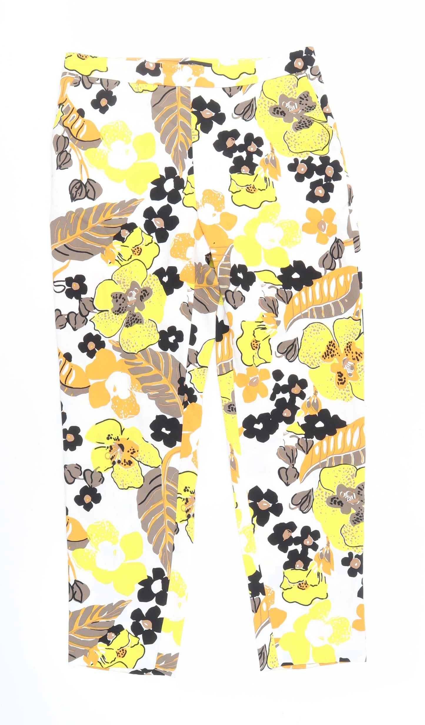Marks and Spencer Women's Floral Trousers M