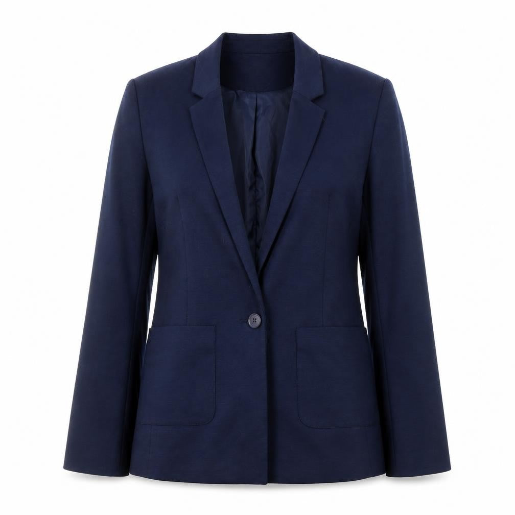 Oasis Women's Blue Blazer UK 8 Regular Fit