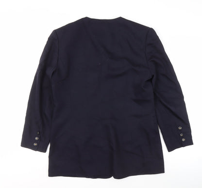 Windsmoor Women's Blue Wool Blazer Size 14