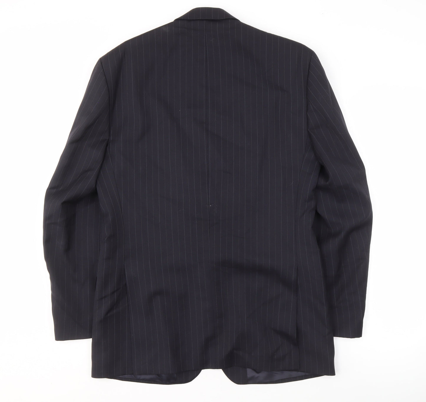 Centaur Men's Black Striped Suit Jacket 38 Regular