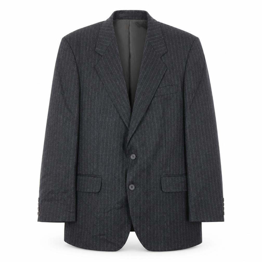 Centaur Men's Grey Short Wool Blazer, Size 40