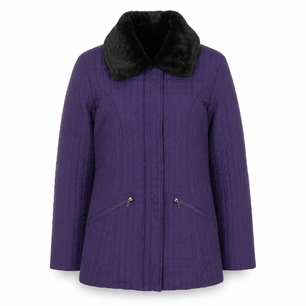 Windsmoor Women's Purple Quilted Jacket S