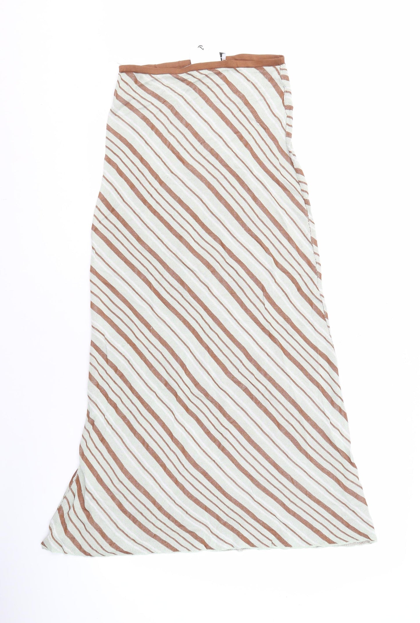 Zara Women's Striped Knit Skirt, Size 8