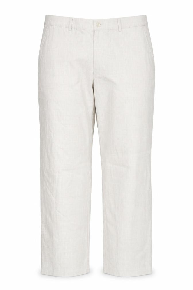 Farah Beige Unisex Trousers Size 10 Polyester Blend
