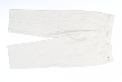 Farah Womens Beige Trousers Polyester Blend Size 10