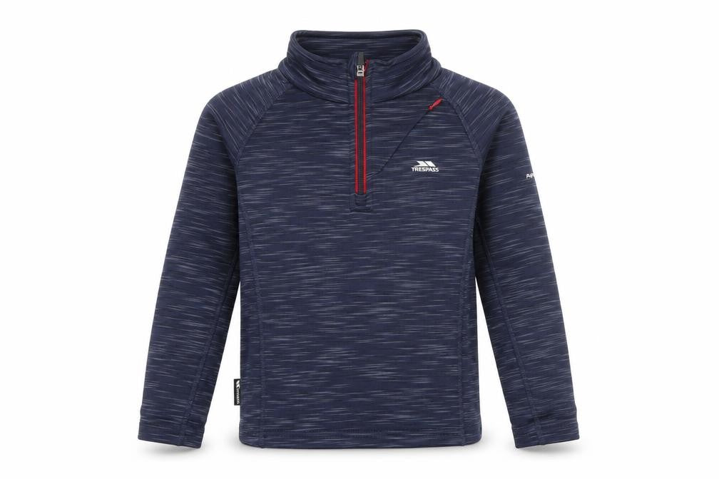 Trespass Boys Blue Fleece Pullover 5-6 Years