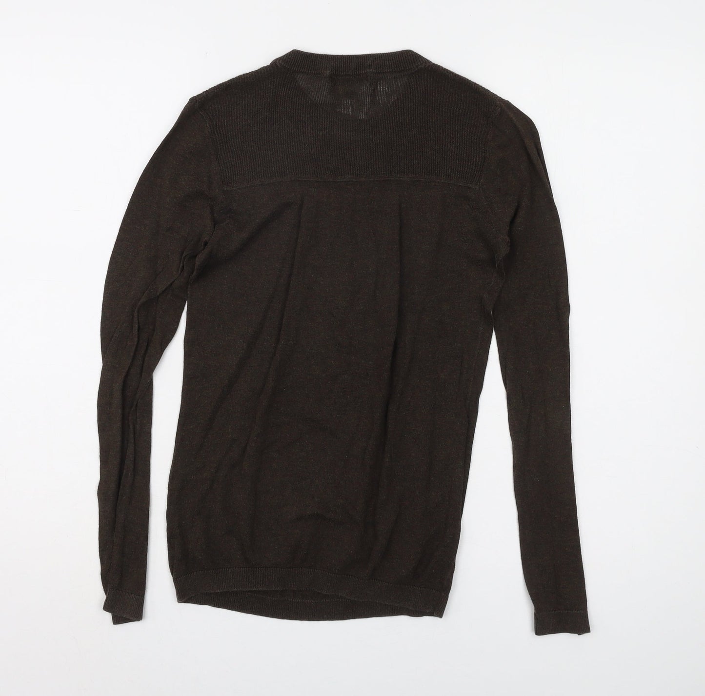 DKNY Jeans Women's Brown Pullover Jumper, Size S