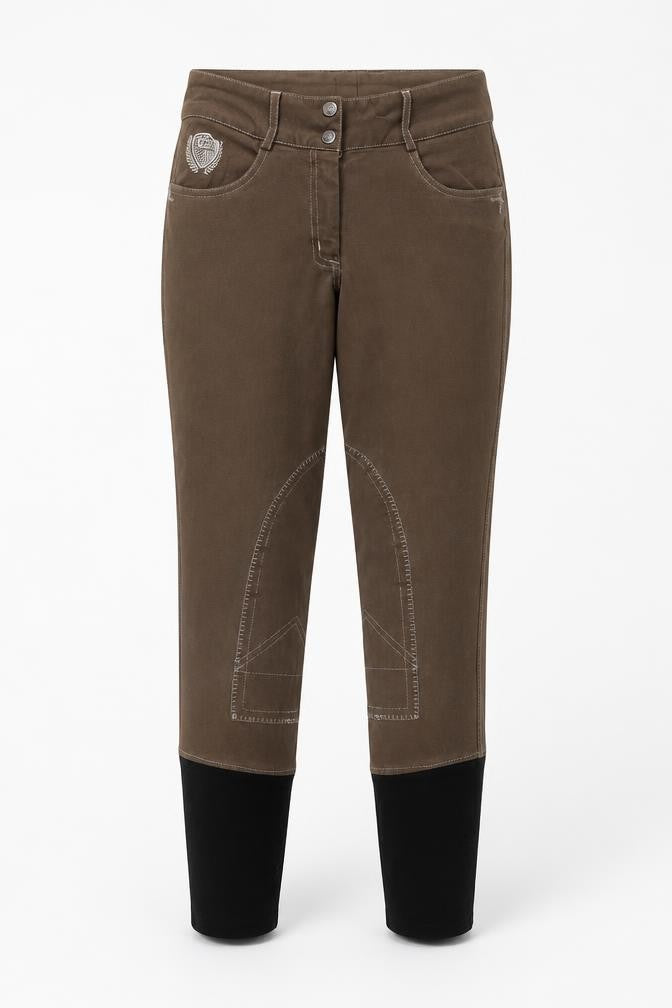 Decathlon Women's Brown Jogger Trousers, Size 2XS