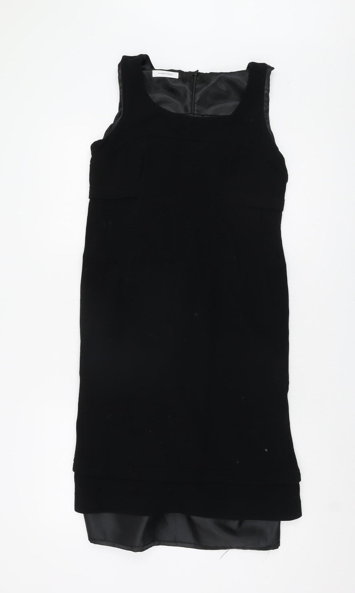 Windsmoor Women's Black Dress - Size 10, Sleeveless