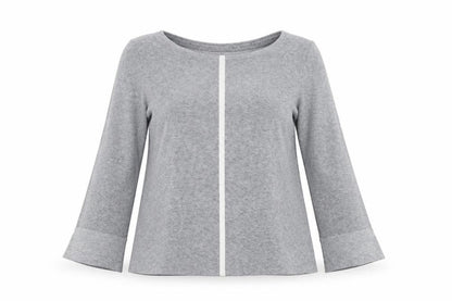 Cynthia Rowley Women's Grey Pullover Jumper M