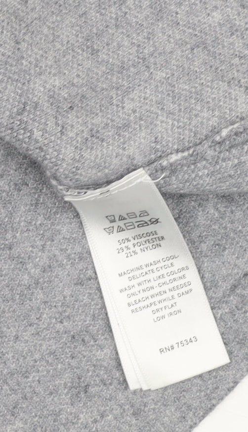 Cynthia Rowley Women's Grey Pullover Jumper M