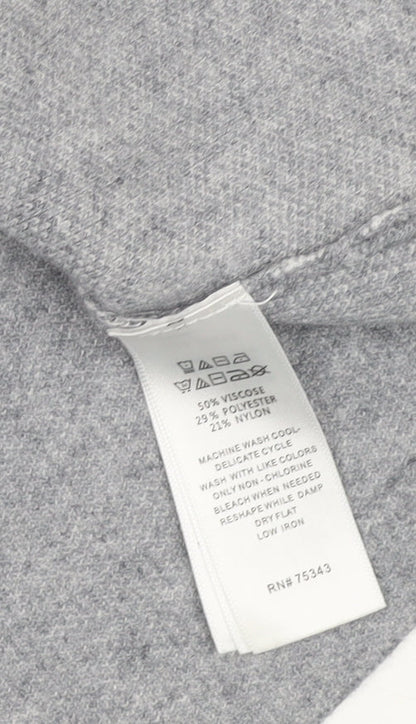 Cynthia Rowley Women's Grey Pullover Jumper M