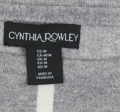 Cynthia Rowley Women's Grey Pullover Jumper M