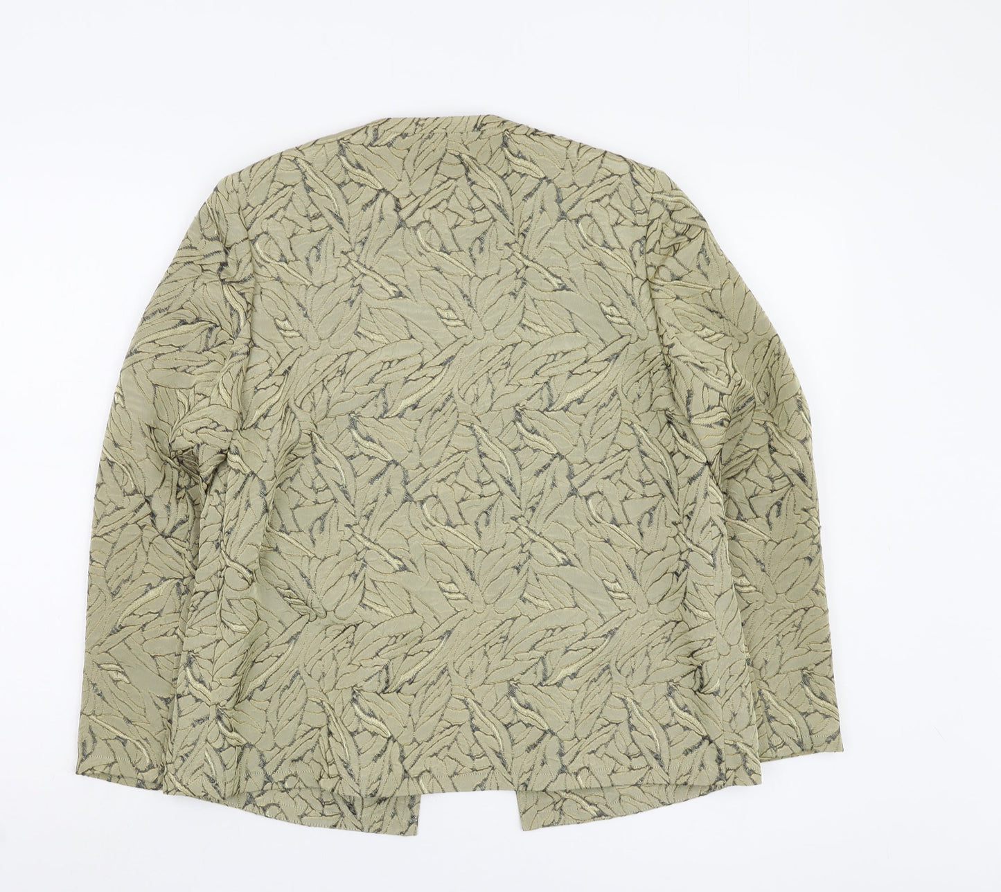 Eastex Women's Beige Floral Jacket, UK 10, Regular Fit