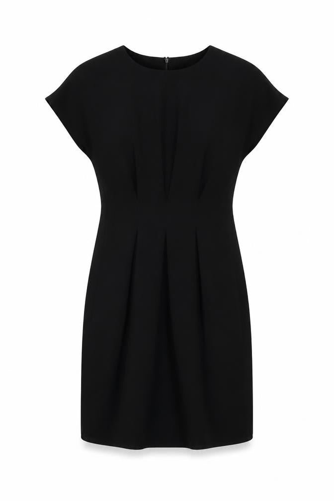Asos Women's Black Dress, Size 6, Short Sleeve, Elegant