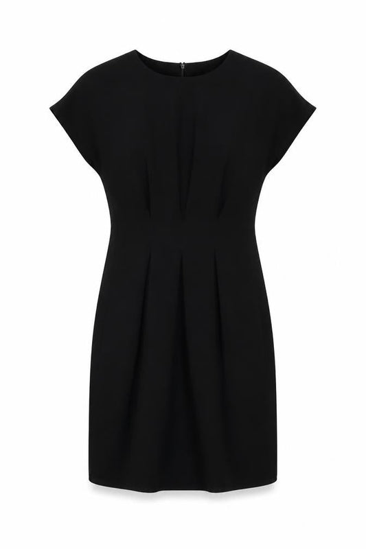 Asos Women's Black Dress, Size 6, Short Sleeve, Elegant
