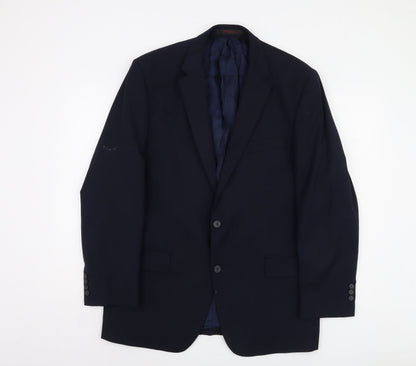 Jeff Banks Men's Blue Blazer 44R Regular Fit