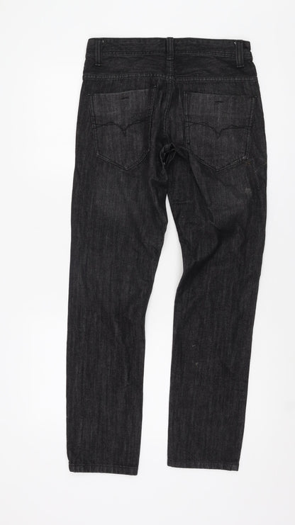 Burton Men's Black Slim Tapered Jeans Size 28