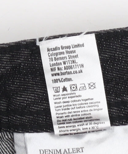 Burton Men's Black Slim Tapered Jeans Size 28