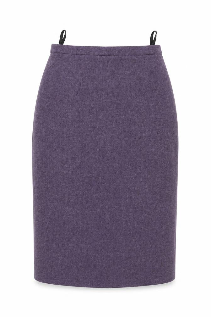 BHS Women's Purple Pencil Skirt, Size 10