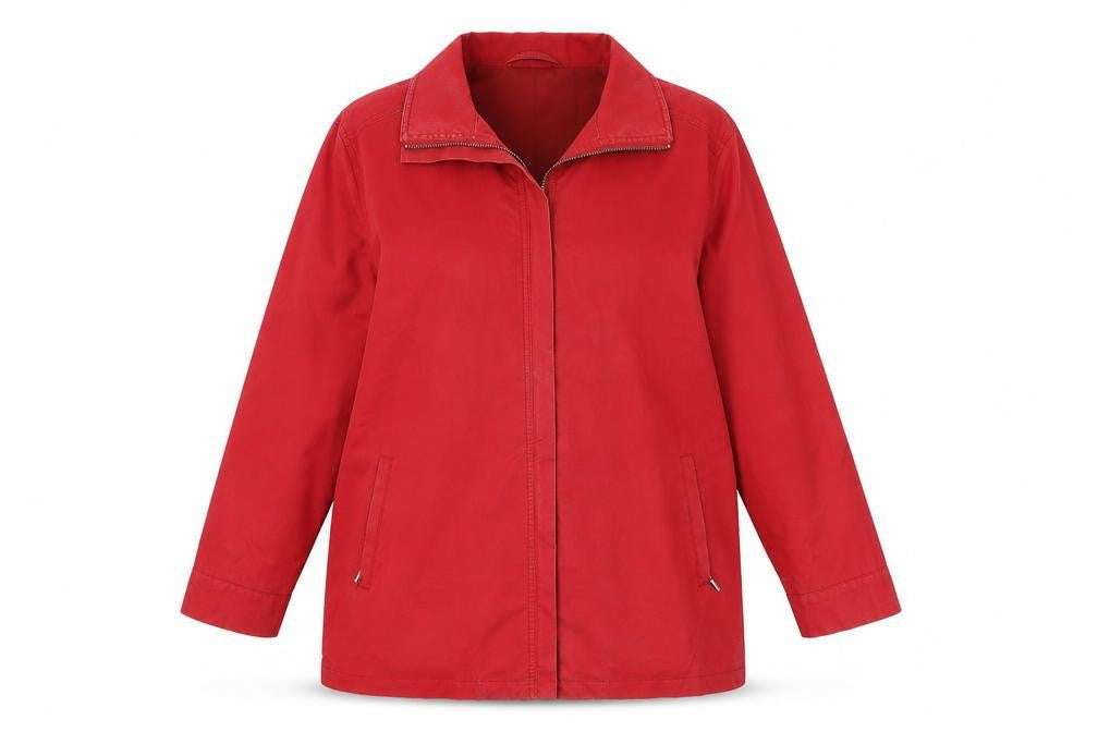Windsmoor Women's Red Cotton Jacket Size 12