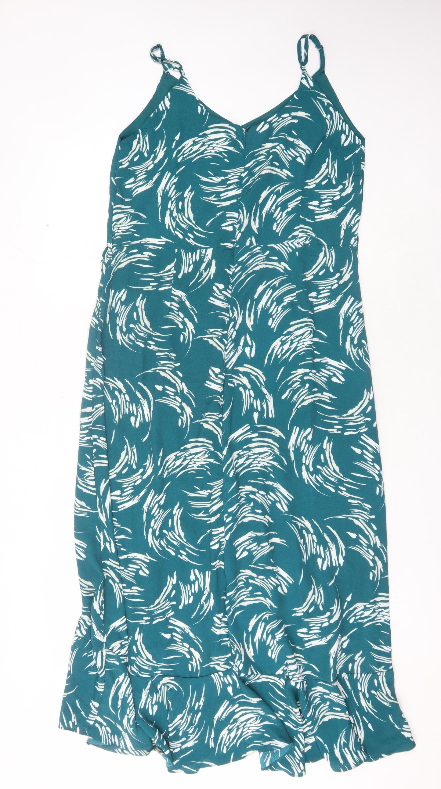 Apricot Women's Multicoloured Slip Dress Size 18
