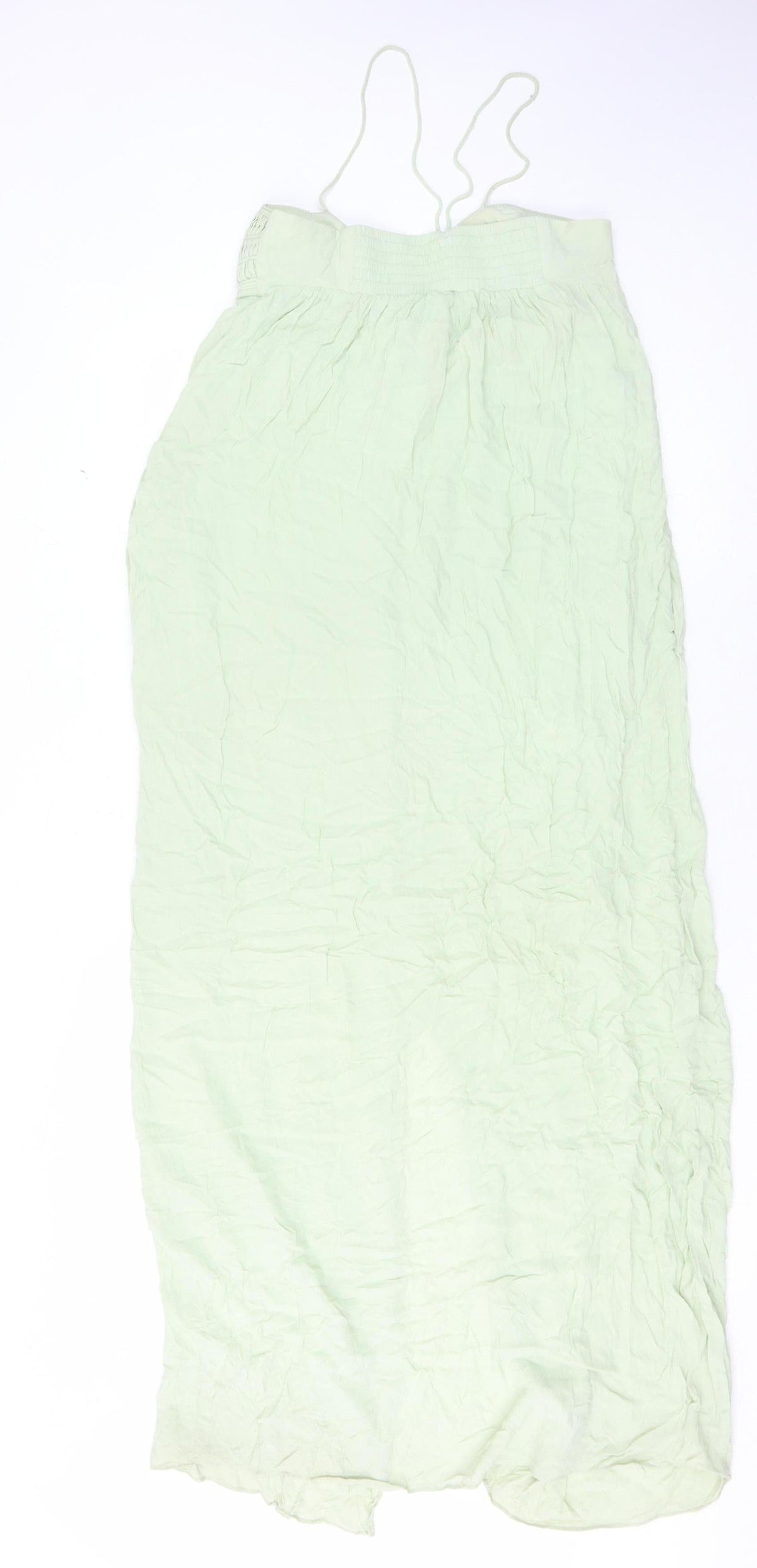 MNG Women’s Green Sleeveless Long Dress Size 8