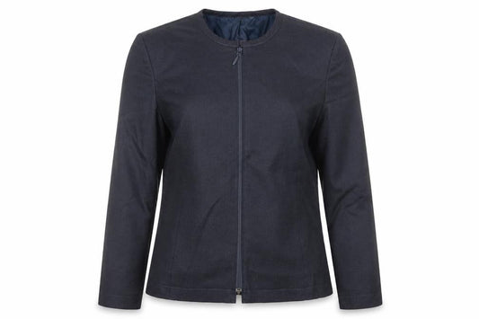 Marks & Spencer Women's Blue Classic Jacket Zip Size 10
