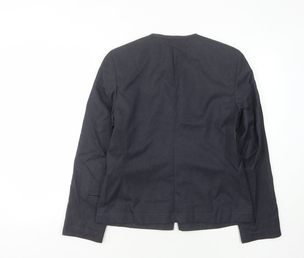 Marks & Spencer Women's Blue Classic Jacket Zip Size 10