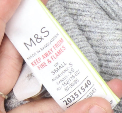 Marks & Spencer Women’s Grey Cardigan S Buttoned