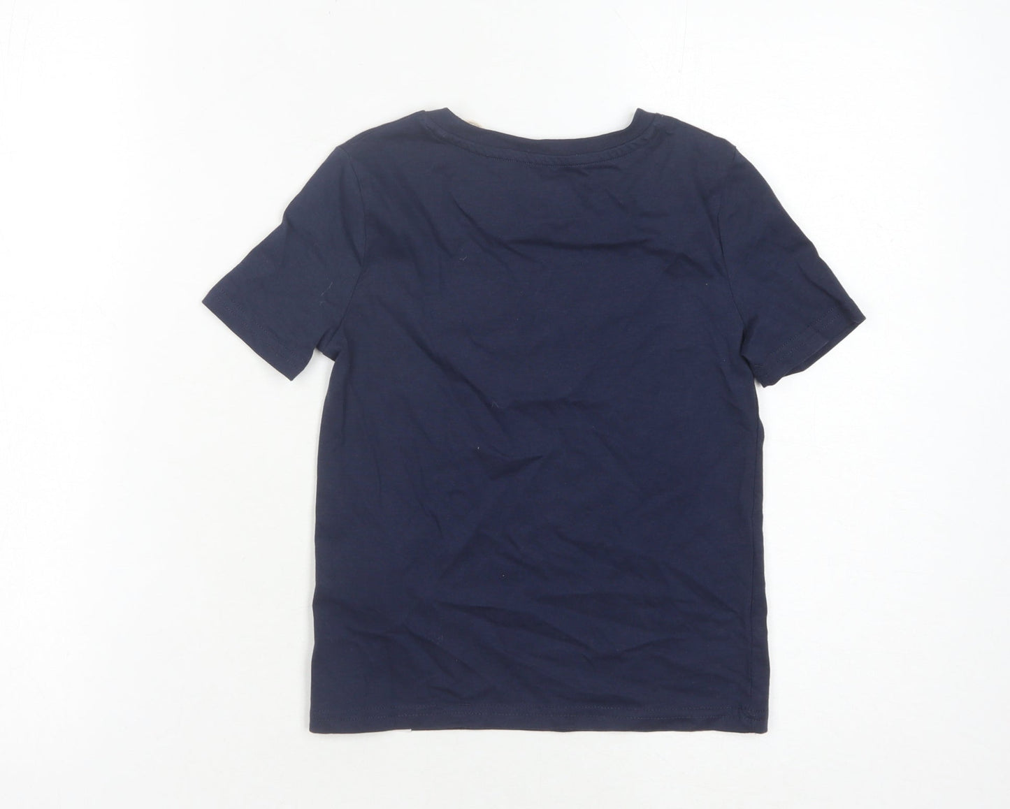 Animal Boys Blue Logo T-Shirt 5-6 Years Cotton Casual New