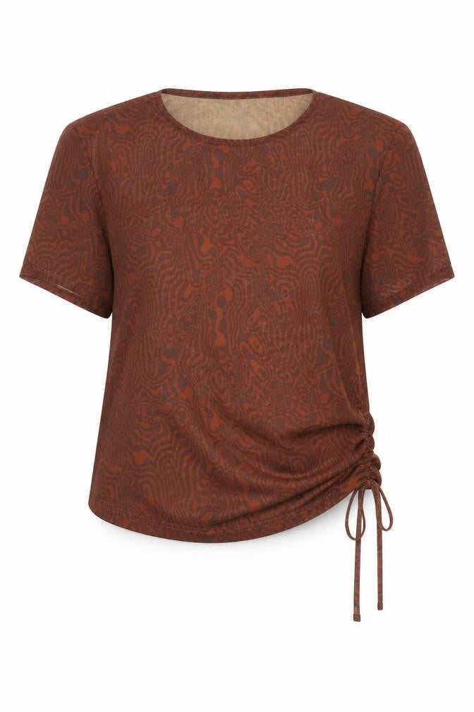 Mistress Rocks Women's Brown Top - Size M