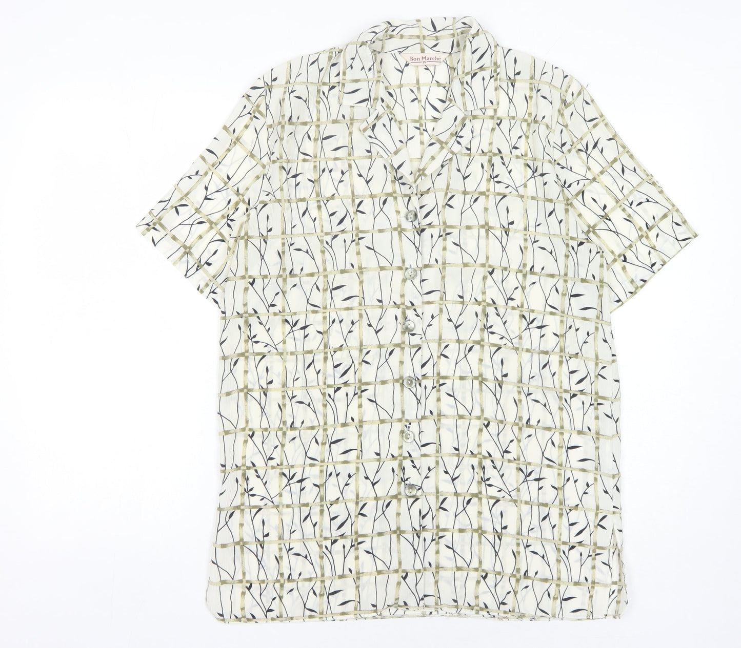 Bon Marché Women's Multicoloured Geometric Shirt
