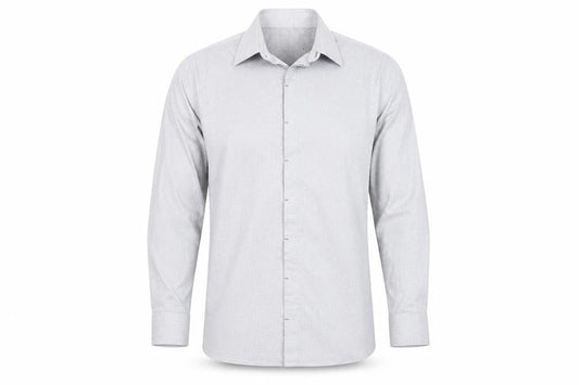 Jeff Banks Men's Grey Long Sleeve 15.5 Shirt
