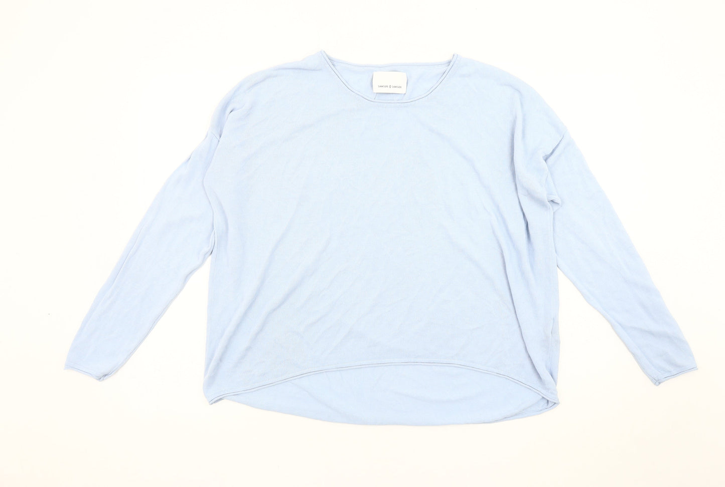 Samsøe Samsøe Women's Blue Pullover Jumper L