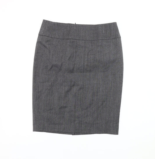 TM Lewin Women's Grey Pencil Skirt Size 10