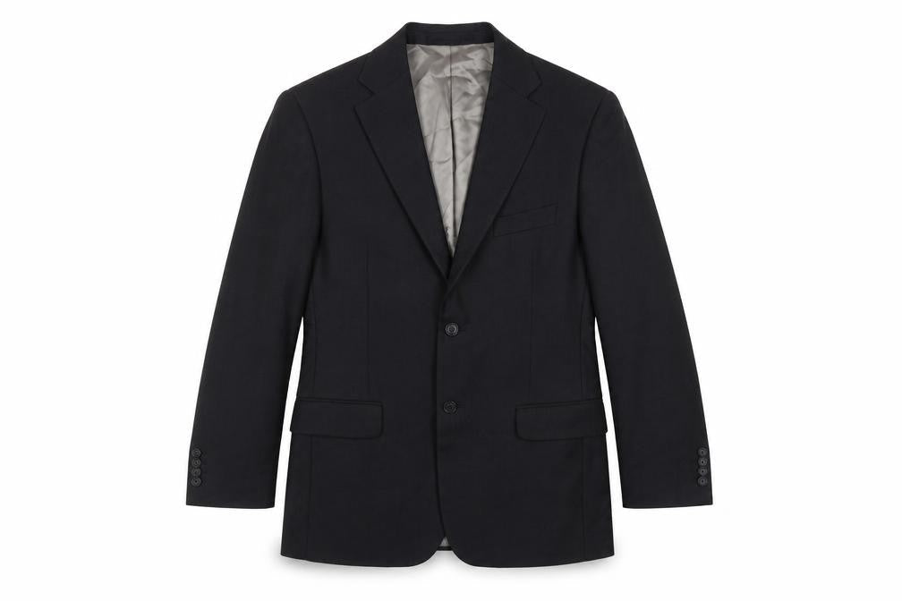 Marks & Spencer Men's Black Blazer, Size M, Notch Lapel