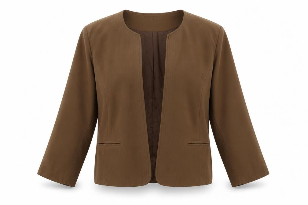 Orvis Women's Brown Blazer, Size 8