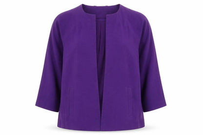 Windsmoor Women Purple Jacket Size 12