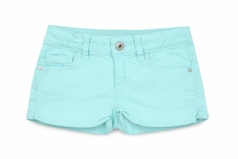 DKNY Girls' Blue Shorts Size 10 - Summer Essential
