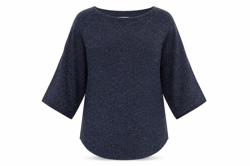 Dimity Women's Blue Tunic Blouse, M